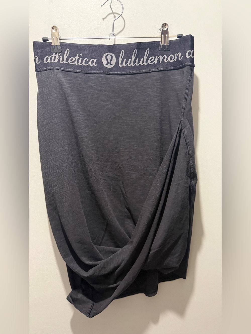 Lululemon Inner Essence Skirt - Black / Black / Slate - Picture 5 of 8